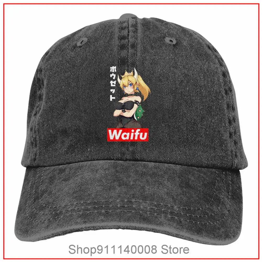Bowsette Waifu Ahegao для мужчин женщин ведро Шапки Бейсбол шапки бини головные уборы Muts