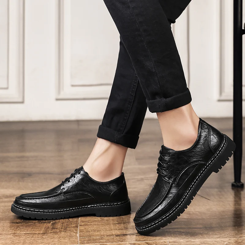 

Zapatos Informales De Hombre Shoes Casual Man Fashion Men Leisure Men's Leather Summer Flat For Causal Zapatos Hombre Cuero