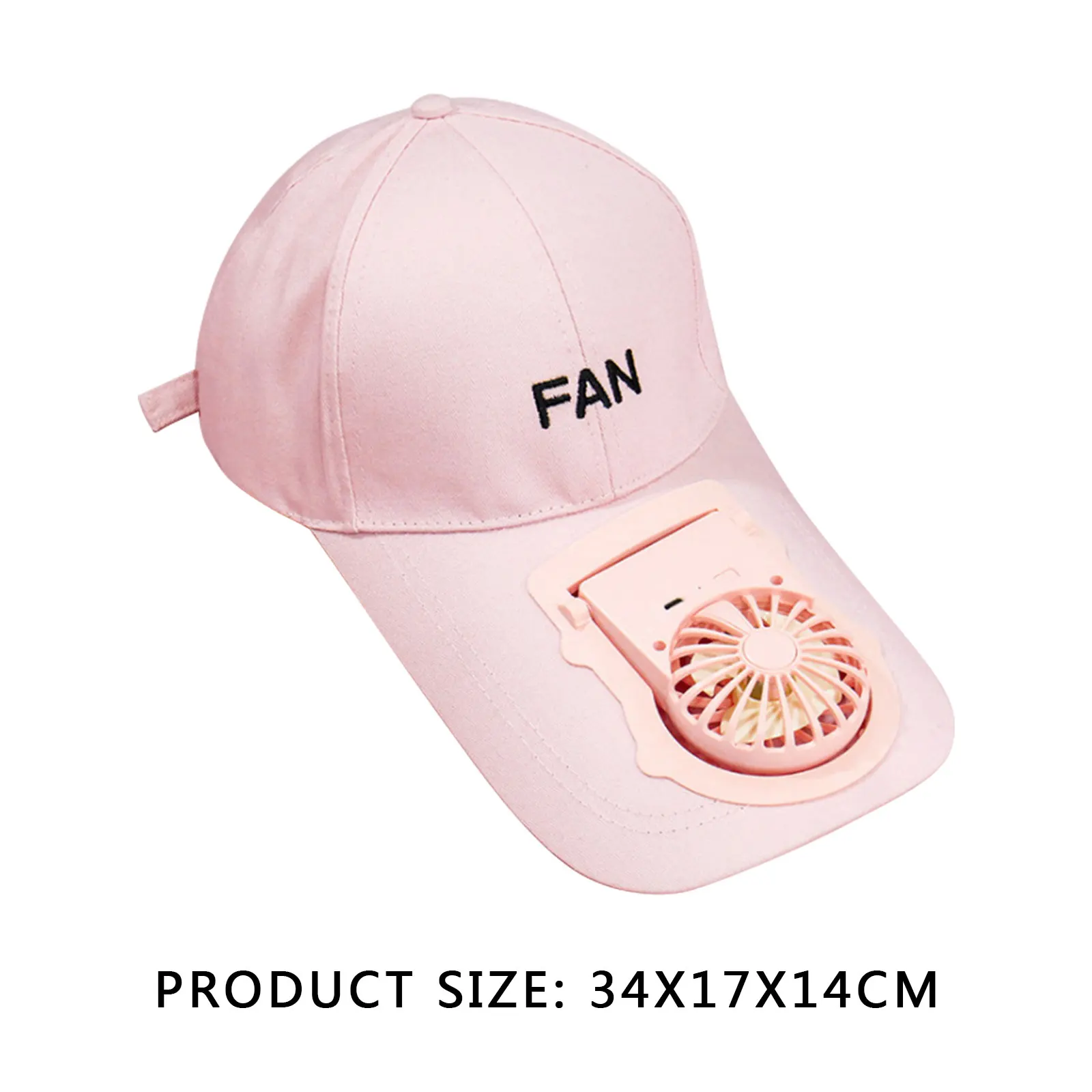 

Summer Fan Cooling Baseball Cap Hat USB Rechargeable Breathable Shade Sunscreen Hat Summer Sport Outdoor Required Fishing Hat