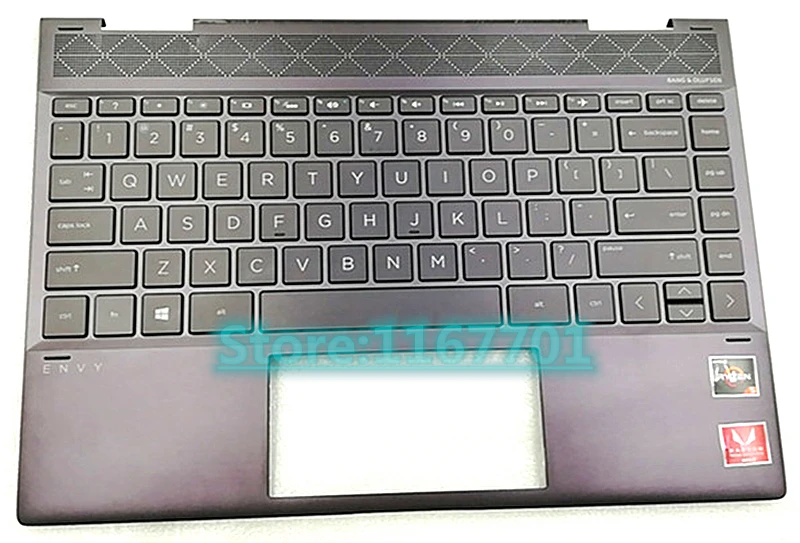 Ноутбук/ноутбук США подсветка клавиатура дом оболочка Обложка для hp ENVY X360 13-AG