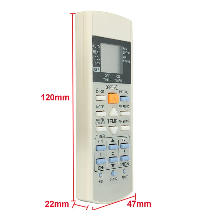

Portable Air Conditioner Remote Accessories Control Suitable for Panasonic A75C2913 CS-E21EKU CS-E9EKU CU-E12E Air Conditioner