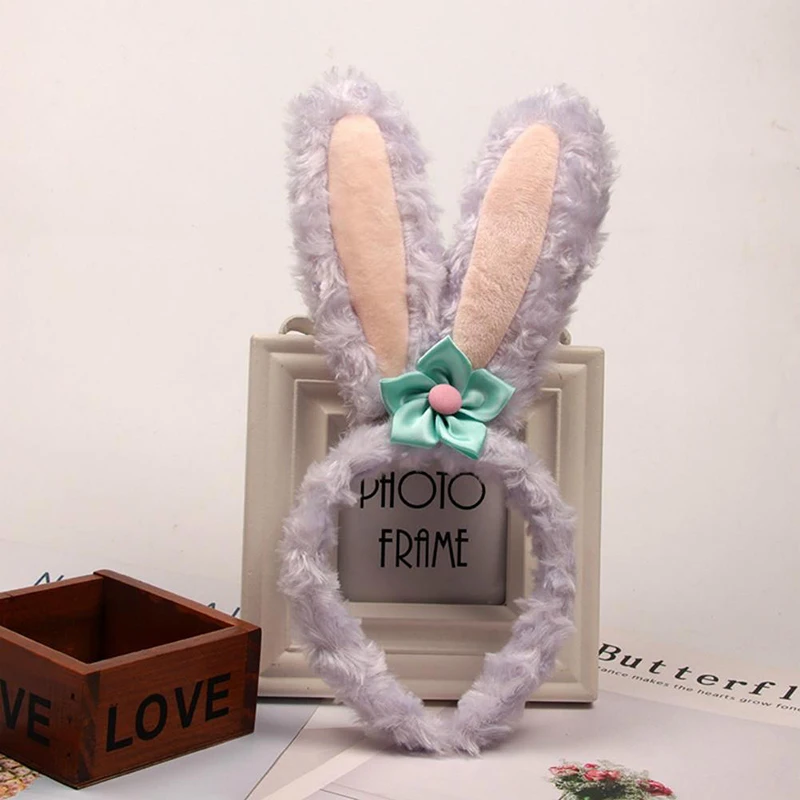 Kuromi StellaLou Kawaii Lovely Plush Girl Heart My Melody Hairpin Hair Band for Washing Face Children's Gifts |