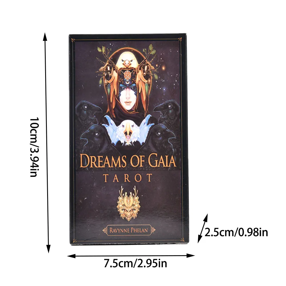 81 шт. Dreams Of Gaia Tarot Interaction комплект гаджетов игра тароты для семьи дети карты Таро