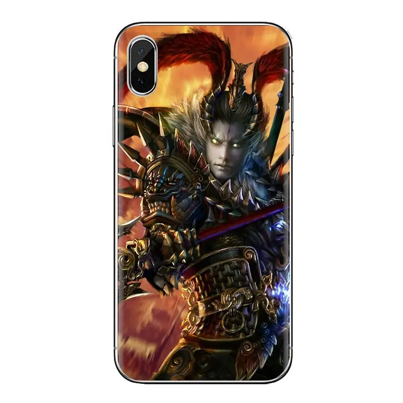 Мягкий Корпус чехол Dynasty Warriors обои для huawei G7 G8 P7 P8 P9 Lite Honor 4C 5X 5C 6X Коврики 7 8 9 Y3 Y5 Y6 II 2