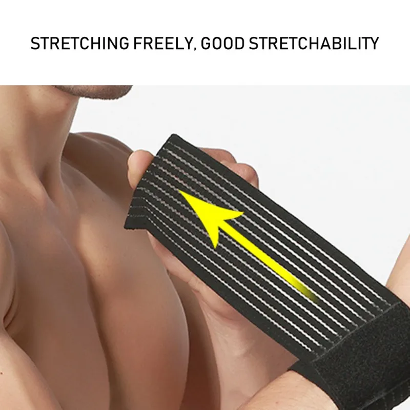 

1Pair Sport Wristband Elastic Hand Bandage Wrist Straps Adjustable Wrist Support Brace Wrap Fitness Wrist Support