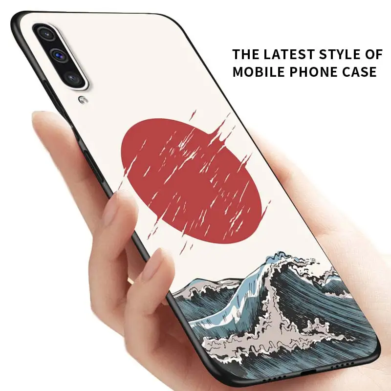 

Great Wave Off Kanagawa Phone Case for Samsung Galaxy A50 A10 A20e A30 A40 A70 A51 A71 A21s A31 Back Cover Soft Coque Capa Shell
