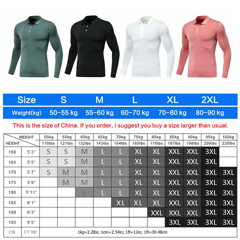 

Men's golf shirts man long sleeves t shirt male outdoor sports turn down full sleeve men's t shirt winter warm soft