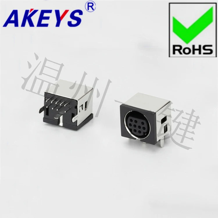 

10 шт., квадратные розетки для клавиатуры