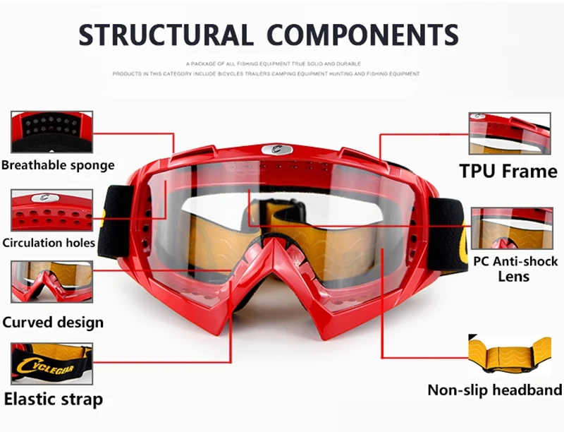 Мотогонок очки Moto MX очки для мотокросса крест поле внедорожные ATV Gafas мотоциклетные солнцезащитные очки lunetes brillen