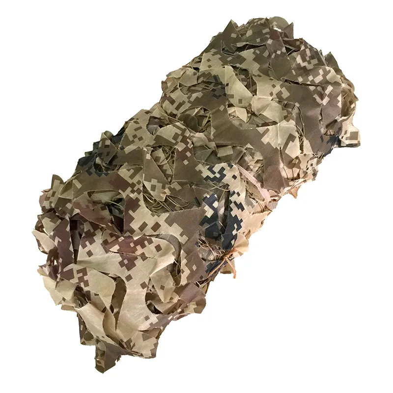 

Military Camo Netting Desert Camouflage Netting Oxford Fabric Hunting Camping Net Wedding Party Decoration Balcony Shelter