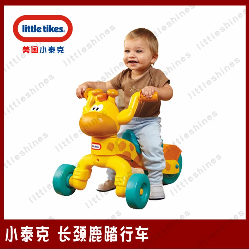 Детские многоцелевые ходунки Мультфильм Жираф на велосипеде детские игрушки