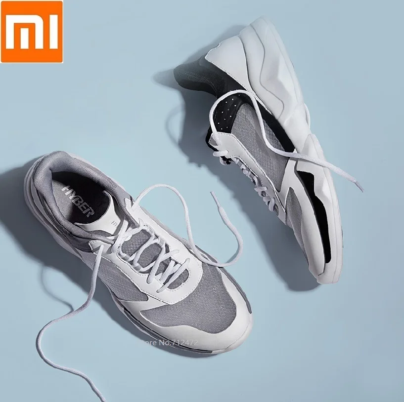 Новый HYBER мужские пропускающие воздух светильник для отдыха спортивные туфли