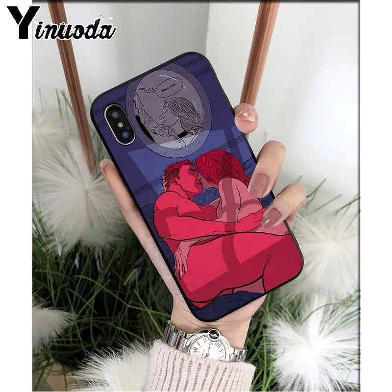 Yinuoda сексуальное горячее бикини для девочек Twerk It TPU Мягкий силиконовый черный чехол для iPhone X XS MAX 6 6S 7 7plus 8 8Plus 5 5S XR
