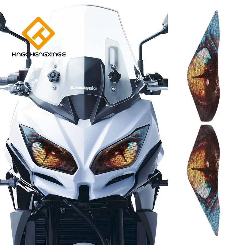 Защитная Наклейка для передней фары мотоцикла наклейка KAWASAKI VERSYS650 2015-2019 ninja650 |