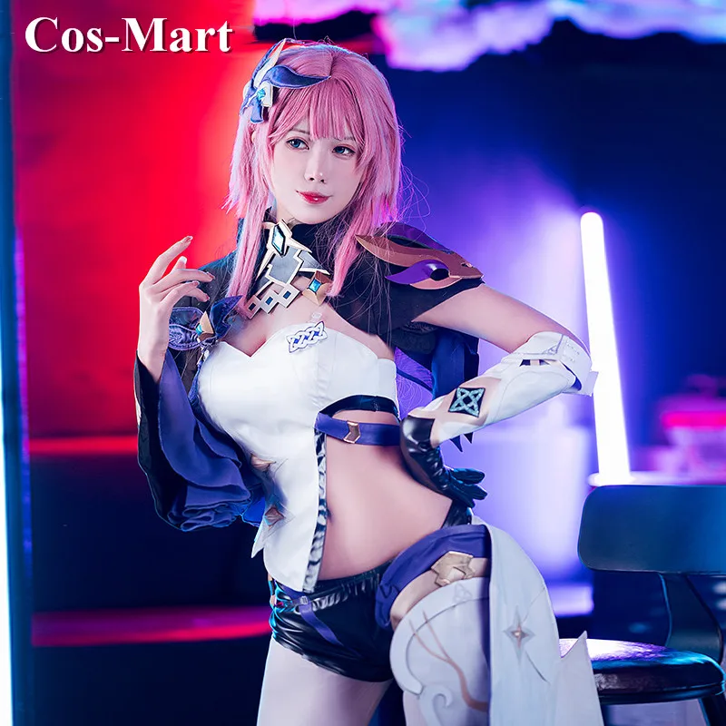 Cos-Mart Game Honkai Impact 3 Elysia Cosplay Costume Elegant