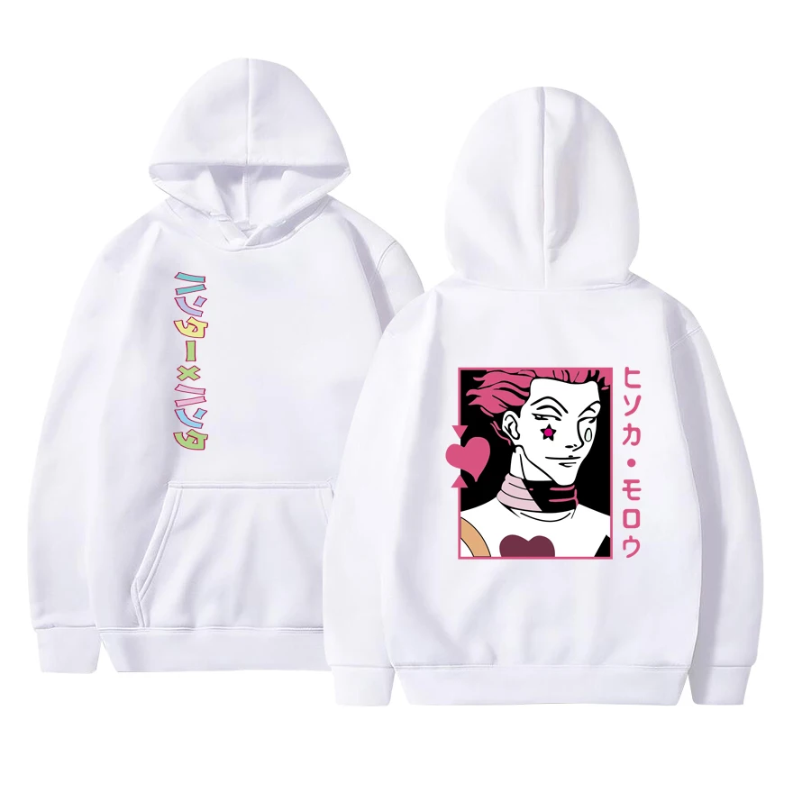 

2020 Hunter X Hunter Killua Zoldyck Printed Men/women Hoodie Long Sleeve Sweatshirt Pullover Tops