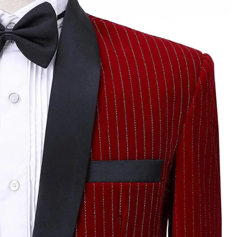 

Gold velveteen blazer men formal dress latest coat pant designs suit men costume masculino trouser wedding suits for men's