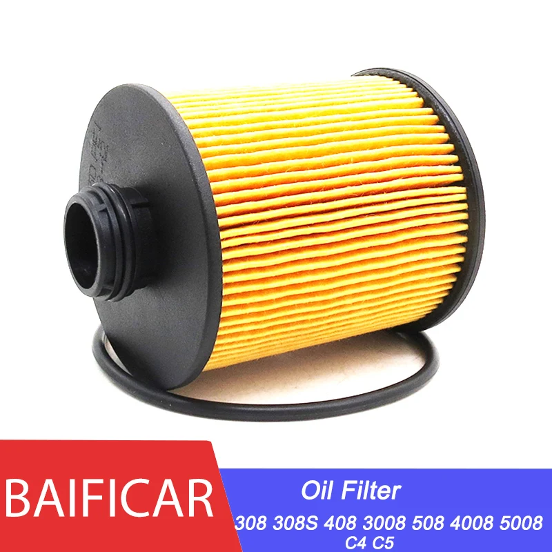 Масляный фильтр Baificar 1612565980 для Peugeot 308 308S 408 3008 508 4008 5008 Citreon C4 C5 1 6 T|Масляные фильтры|