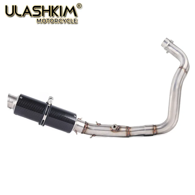 

MOTORCYCLE EXHAUST MUFFLER FULL SYSTEM SLIP ON FOR YAMAHA XSR700 2016-2020 MT07 FZ07 FZ-07 MT-07 Tracer 2014 TO 2020 Exhaust