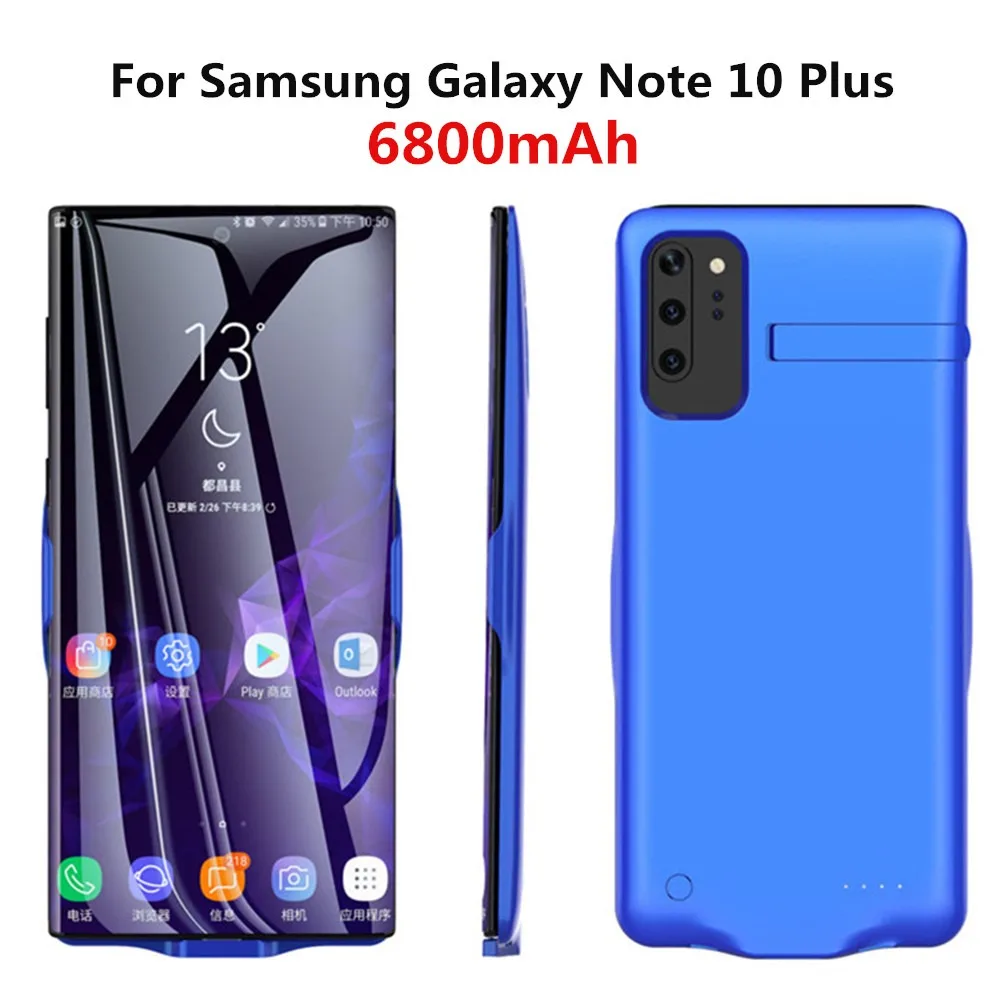 Чехол для портативного зарядного устройства Samsung Galaxy Note 10/Samsung 10 Plus 6800 мАч |