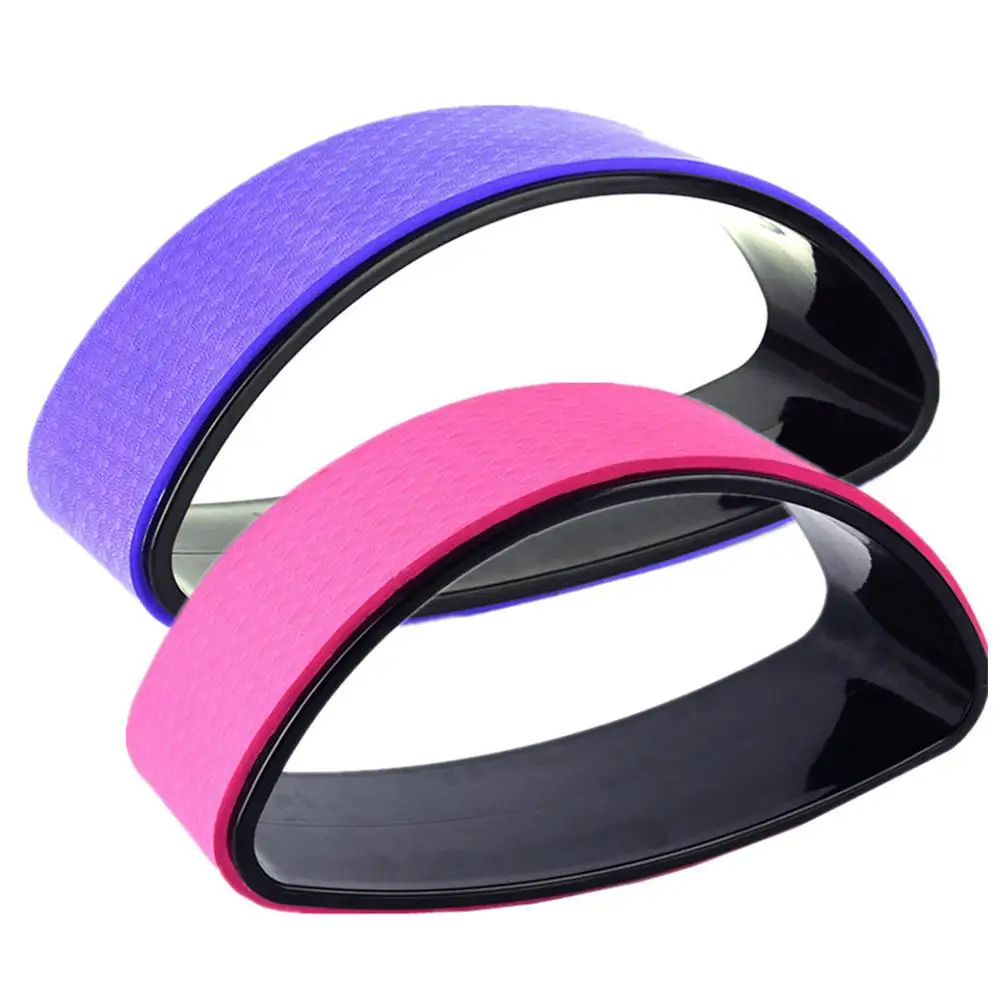 

Half-round Yoga Wheel Pilates Circle Roller Wheel Back Training Tool Waist Shape Pilates Ring Slimming Yoga Fitness Care Tools