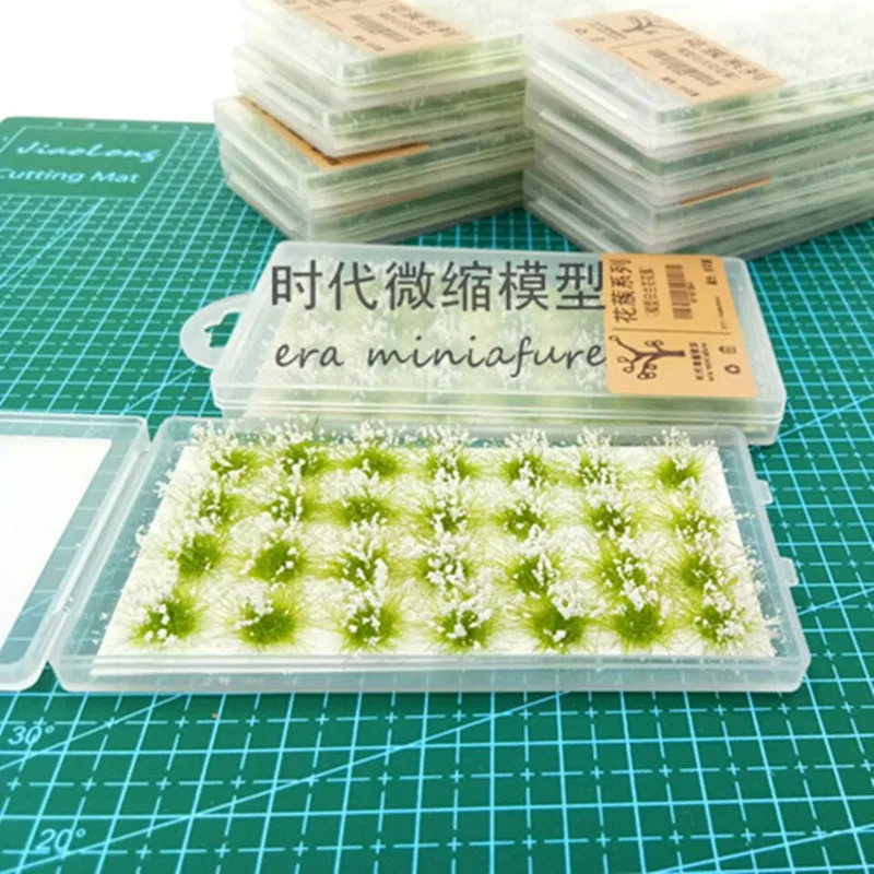 1 упаковка искусственный цветок трава белой орхидеи кластерная модель DIY сцена