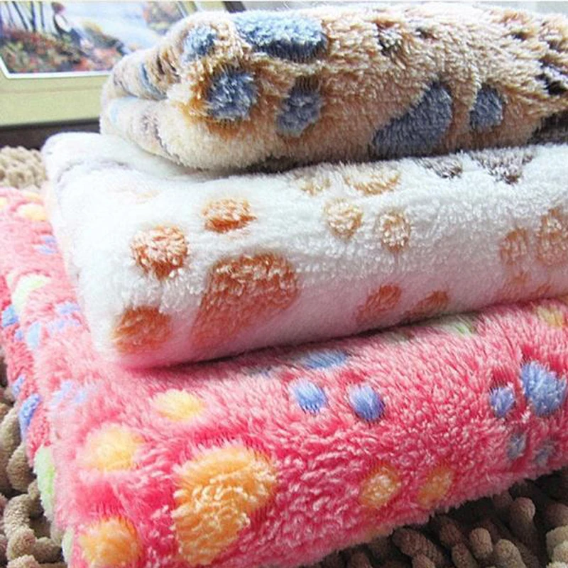 Супер мягкие коврики для собак моющиеся раньше глубокий сон Коралловый