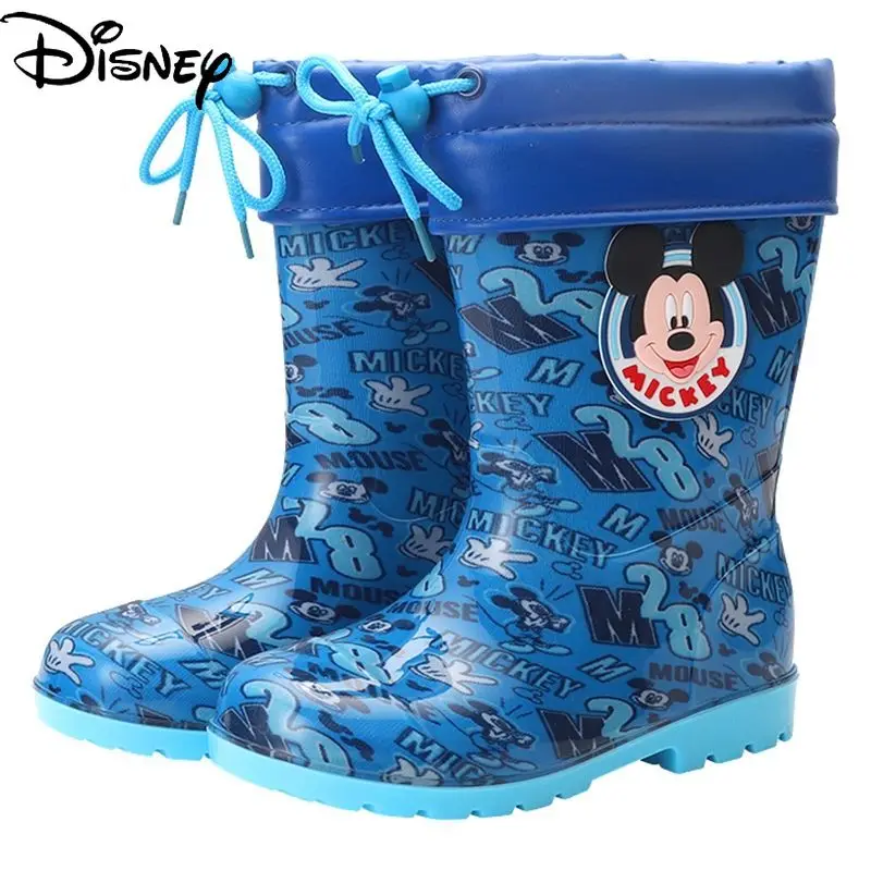 

Disney Summer Fashion Waterproof Non-slip Breathable Rain Boots Simple Cute Cartoon Comfortable Children's Rain Boots