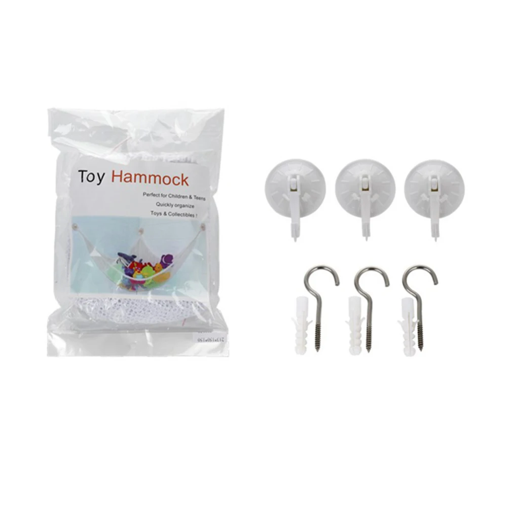 Детские сетчатые сумки для игрушек и мячей хранения сетчатый гамак органайзер