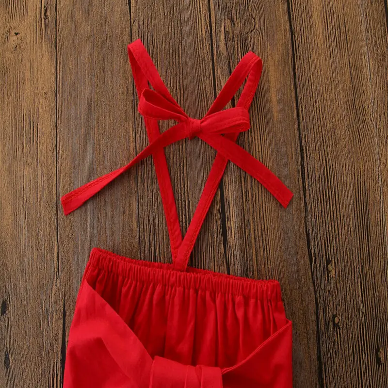 

New Summer Kid Baby Girl Clothes Strap Tops+Stripe Long Pants Casual Outfits