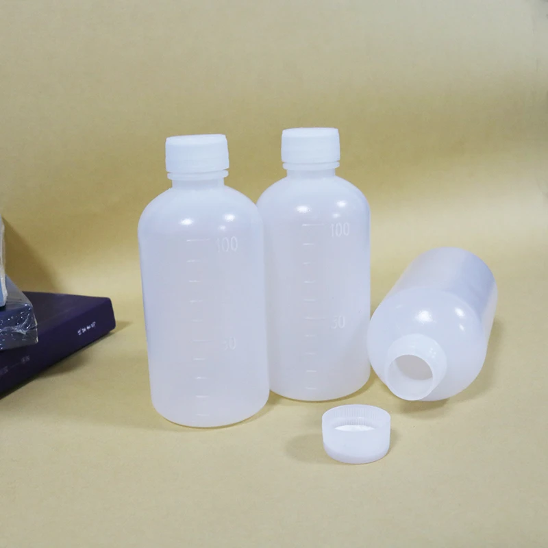 2 предмета ABS пластик прозрачный пустой запечатанная бутылка твердый порошок