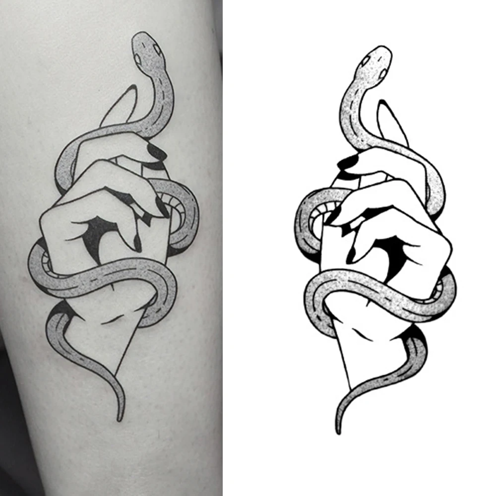 Поддельные татуировки Водонепроницаемый Временная тату наклейка для КИТ Луны