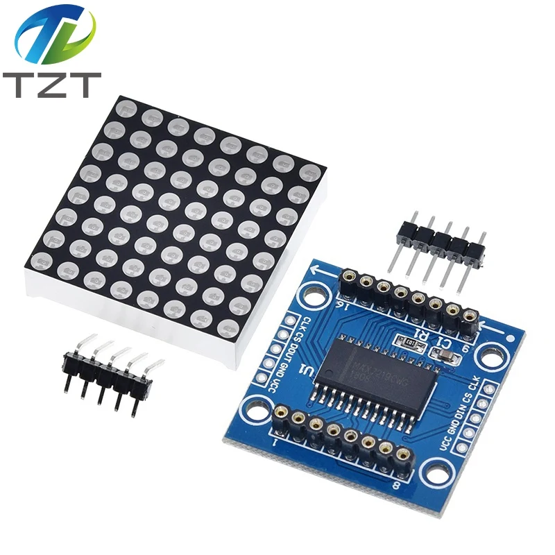 Набор для самостоятельной сборки модуля микроконтроллера точечной матрицы MAX7219