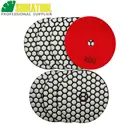 Полировальные диски SHDIATOOL, 7 шт., 4 дюйма, #400, диаметр 100 мм