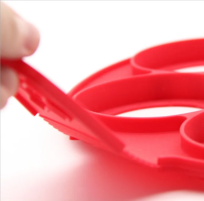 Антипригарная силиконовая форма для яиц пищевого класса Круглый инструмент