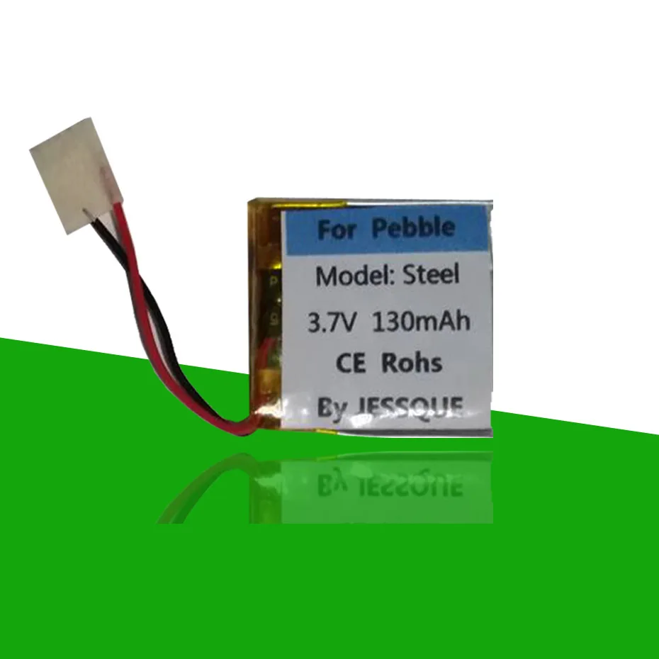 2 шт./партия оригинал 130 мАч аккумуляторная батарея для гальки стальные Умные часы