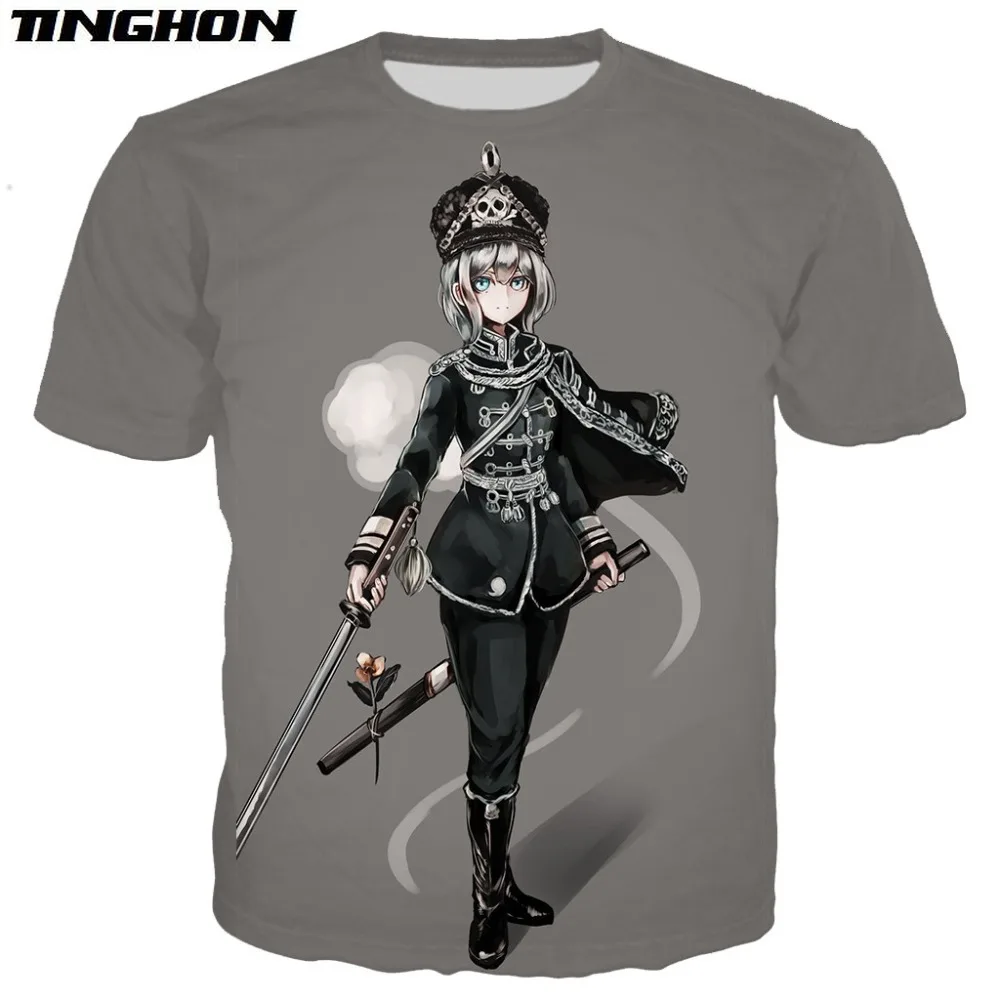 Женская/мужская футболка с 3D-принтом летняя в стиле Харадзюку