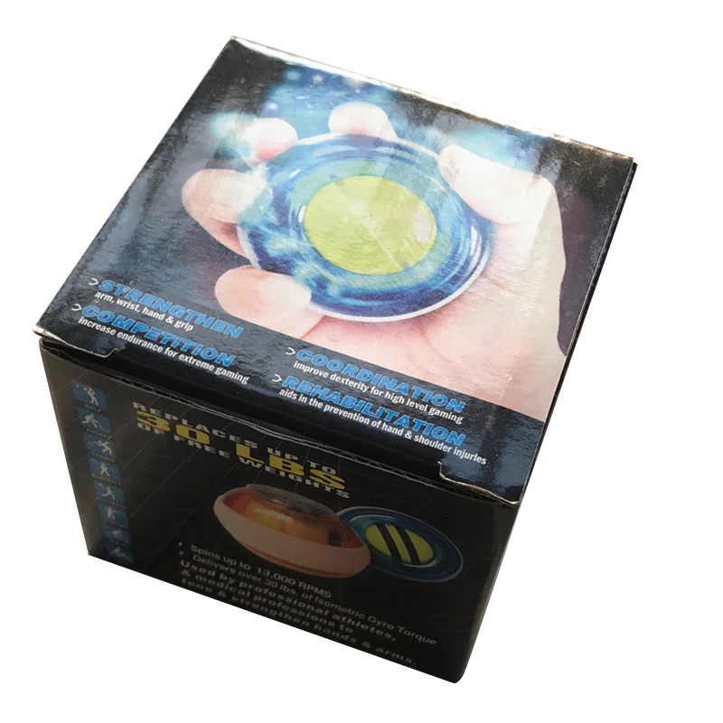 

Muscle Relax Wrist Ball Hand Relax Wrist Ball Gyroscope Ball Gyro Arm Exerciser Strengthener Fitness Equipments Wrist ball