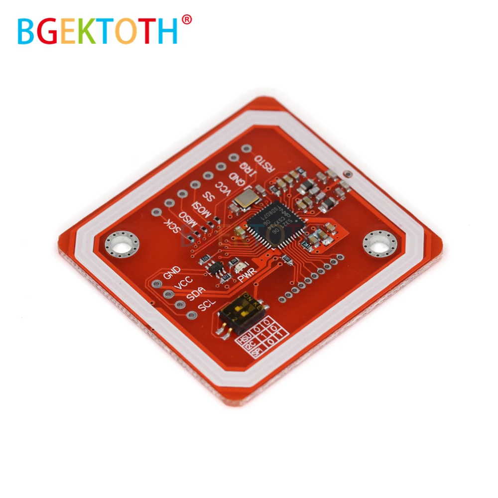 

1Set PN532 NFC RFID Wireless Module V3 User Kits Reader Writer Mode IC S50 Card PCB I2C IIC SPI HSU for DIY KIT