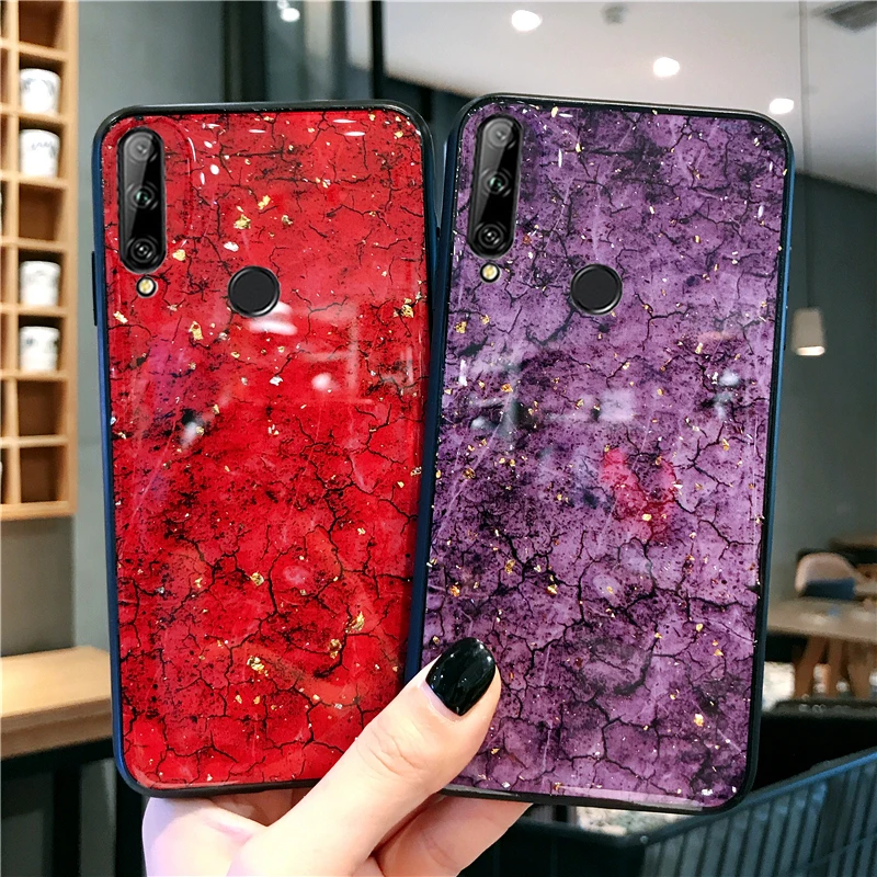 Силиконовый мягкий мраморный чехол для Huawei Y9S P20Lite P30Lite P40Lite E P20 P30 P40 P50 Pro Mate 20 20X 30 40 P
