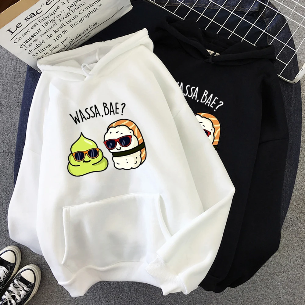 Толстовка Женская осенне-зимняя в стиле Харадзюку с авокадо | одежда