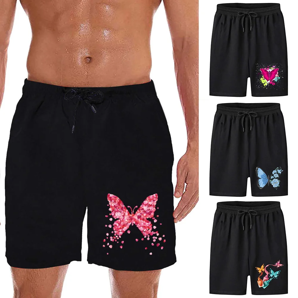 

Summer Casual Shorts Men Fashion Style Man Shorts Beach Shorts Breathable Beach Boardshorts Men Sweatpants Male Printing