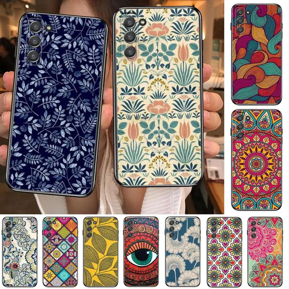 

Hot Art Flowers Banana Leaf Phone cover hull For SamSung Galaxy s6 s7 S8 S9 S10E S20 S21 S5 S30 Plus S20 fe 5G Lite Ultra Edge