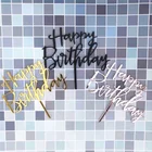 Розовое золото, искусственная акриловая буква, золотой, серебряный торт, флаг, украшение для фотографий, свадебные принадлежности