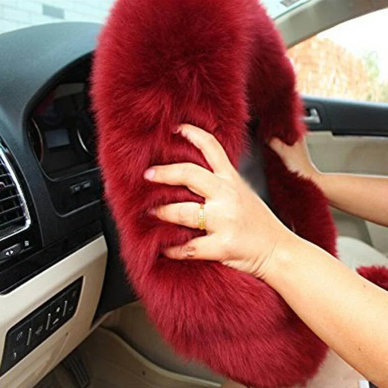 3 шт./компл. универсальная искусственная шерсть мех пушистая Толстая зимняя