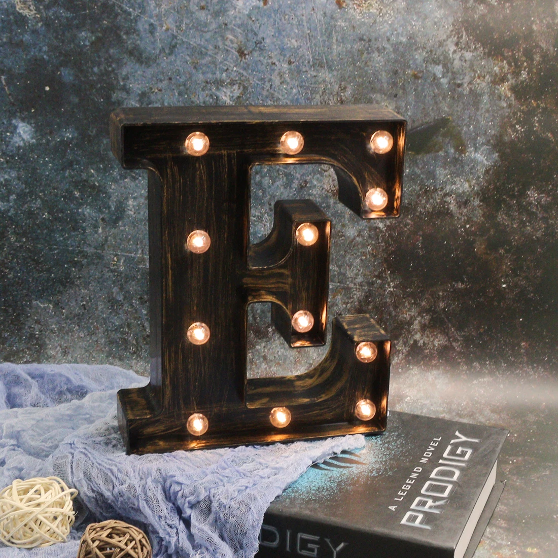 Светодиодный A-Z и письмо ночной Светильник s светодиодный светильник Промышленный Стиль Бар Кафе Магазин Декор домашний фестиваль настенный ночник Рождественский Gigt