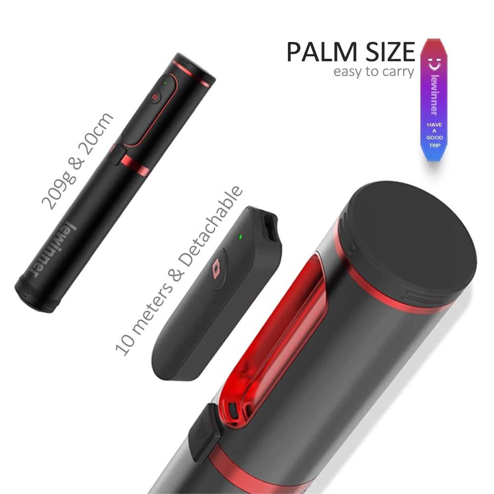 Lewinner селфи-Палка с Bluetooth портативный смарт-телефон штатив-Трипод для камеры