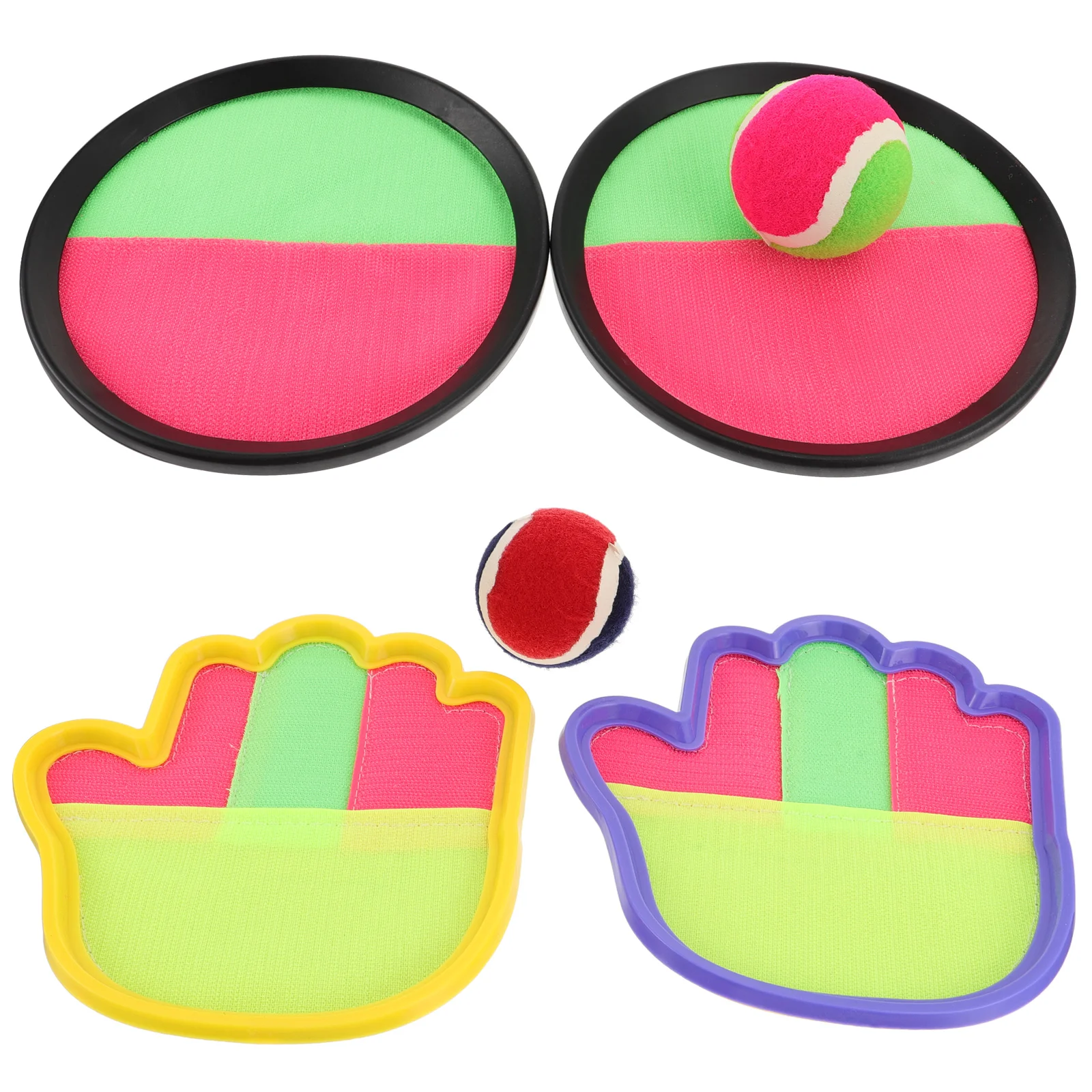 

2 Sets Catch and Toss Game Lawn Throw Game Throw Catch Game