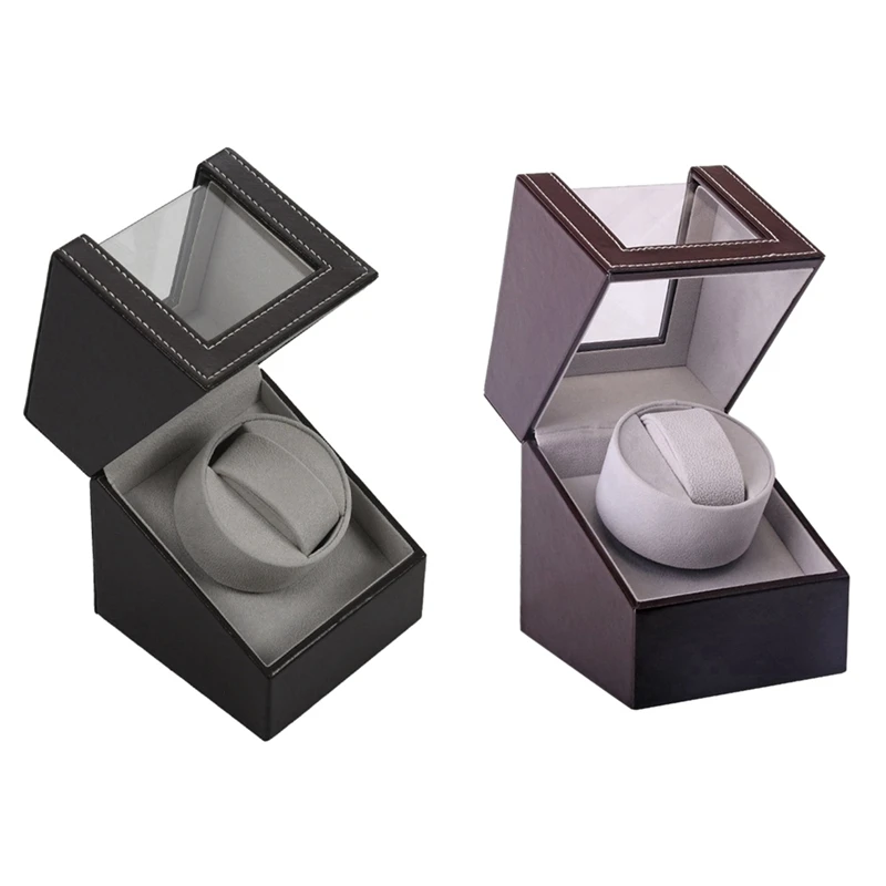 

Storage Organizer Display Casket Motor Shaker Holder Automatic Mechanical Watch Winder Box Winding Case Holder