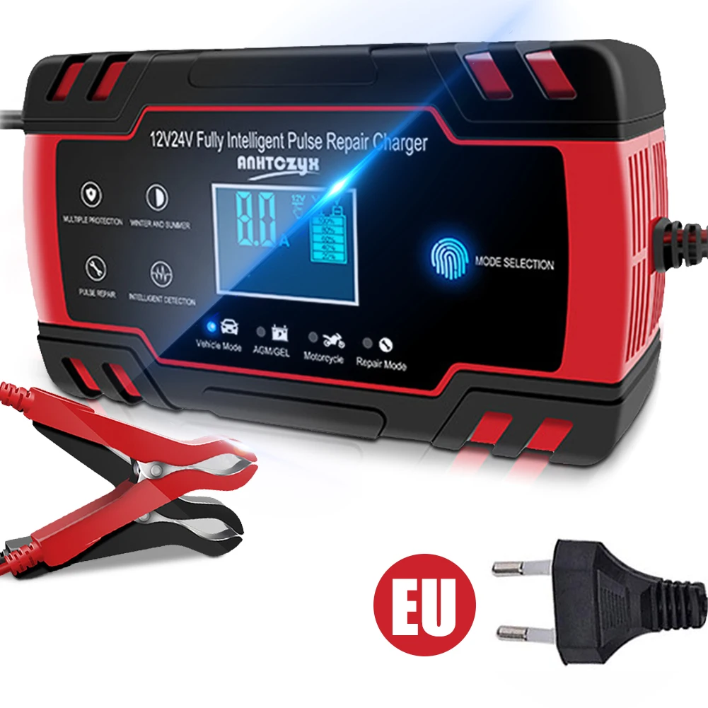 Автомобильное умное зарядное устройство/устройство для аккумуляторов 12 В 8 а/24 4 а